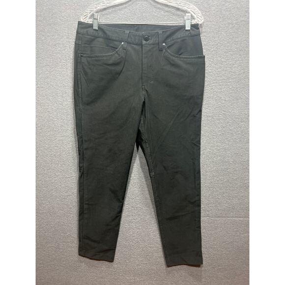 Lululemon ABC Classic-Fit 5 Pockets Warpstreme Chinos Pants Black Men Size 32x28 - Picture 3 of 11